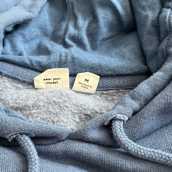 Brand: tentree, Colour: blue, Size: Women’s M, Style: hooded sweater - Picture 2 of 4